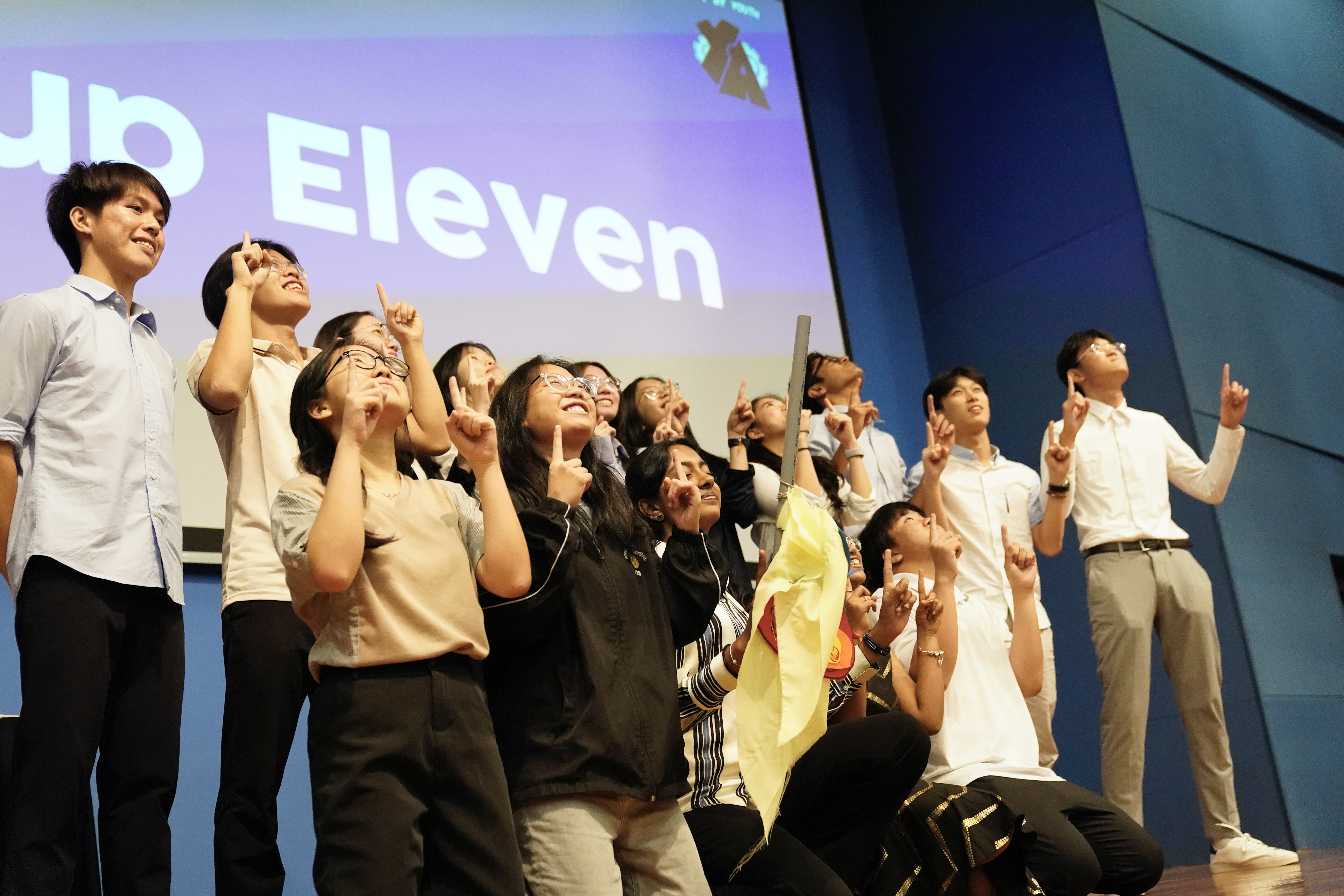 Fellows posing aspirational